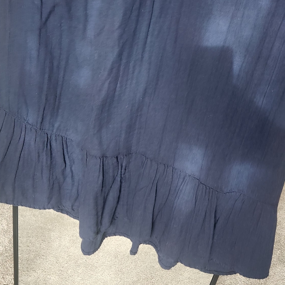 Time and Tru Dark Blue Midi Dress - Picture 5 of 6
